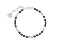 Bracciale 4US: Cesare Paciotti Uomo Autunno Inverno 24 in Acciaio 4UBR7009 - 4UBR7009